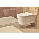 Set WC-Becken Hansgrohe EluPura S 62024450, Toilletensitz Hansgrohe EluPura Original S 60148450