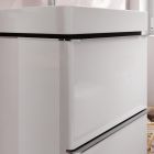 Set Kabinett Hansgrohe Xelu Q 54019000, Waschbecken Hansgrohe Xelu Q 61013450