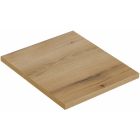 Set Unterschrank Comad Nova Black NOVA BLACK D2 82-50-2D, Arbeitsplatte Comad Nova Oak NOVA OAK A 89-50