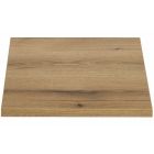 Set Unterschrank Comad Nova Black NOVA BLACK D2 82-50-2D, Arbeitsplatte Comad Nova Oak NOVA OAK A 89-50