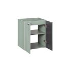 Set Kabinett Comad Line Reed Green LINE REED GREEN D 82-60-2D, Waschbecken Comad Dance White UM-2060RB DANCE 60-DP