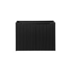 Set Kabinett Comad Nova Black NOVA BLACK D2 82-80-2D, Waschbecken Comad Sky 3 SKY 3 80CM DP (E-8099-3-80)