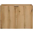 Set Unterschrank Comad Nova Oak NOVA OAK A 82-80-2D, Waschbecken Comad Beyond BEYOND 5 WHITE ( E-6564 ), NOVA WHITE 89-80