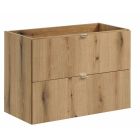 Set Kabinett Comad Nova Oak NOVA OAK A 82-80-2S, Waschbecken Comad Beyond BEYOND 5 WHITE ( E-6564 ), NOVA WHITE 89-80