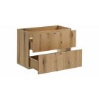 Set Kabinett Comad Nova Oak NOVA OAK A 82-80-2S, Waschbecken Comad Beyond BEYOND 5 WHITE ( E-6564 ), NOVA WHITE 89-80