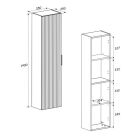 Set Kabinett Comad Adel Cashmere ADEL CASHMERE 82-80-2S, Kabinett Comad Adel Cashmere ADEL CASHMERE 80-01-1D, ADEL CASHMERE 89-80