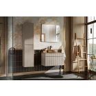 Set Kabinett Comad Iconic Cashmere ICONIC CASHMERE 82-80-D-1S, Waschbecken Comad Sky SKY80/DP-8099