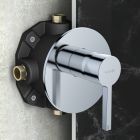 Set Badewannen- und Duscharmatur Kludi Nova Fonte Puristic 20759N215, Kopfbrause Kludi A-QA 64325N2-00, 66514N2-00, 88022, 39120N2-00, 65567N2-00, 61071N2-00