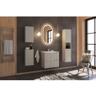 Set Kabinett Comad Nova Cashmere NOVA CASHMERE 82-60-2S, Arbeitsplatte Comad Nova Cashmere NOVA CASHMERE 89-60