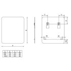 Set Kabinett Comad Adel White ADEL WHITE 82-80-B-2S, Kabinett Comad Adel White ADELWHITE80-01-B-1D, UN-ANNA-MH1, LUSTRO JULIET 60, ADEL OAK 89-80-B, JULIET GOLD LAMPKA LED 30