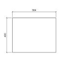 Set Kabinett Comad Nova White NOVA WHITE 82-50-2D, Waschbecken Comad Gaja UN-GAJA35-SW 78570A(35), NOVA WHITE 89-50