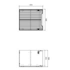 Set Kabinett Comad Nova Cashmere NOVA CASHMERE 82-50-2D, Waschbecken Comad Gaja UN-GAJA35-SW 78570A(35), NOVA CASHMERE 89-50