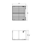 Set Kabinett Comad Nova Cashmere NOVA CASHMERE 82-60-2D, Waschbecken Comad Beyond BEYOND 5 WHITE ( E-6564 ), NOVA OAK A 89-60