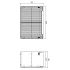 Set Kabinett Comad Nova Cashmere NOVA CASHMERE 82-80-2D, Waschbecken Comad Beyond BEYOND 5 WHITE ( E-6564 ), NOVA OAK A 89-80