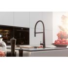 Set Küchenarmatur Franke Icon Semi-Pro 115.0690.598, Flüssigkeitsspender Franke Active SM 119.0547.906