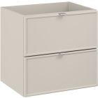 Set Kabinett Comad Bella Cashmere BELLA CASHMERE 82-60-46-2S, Waschbecken Comad Fly FLY WHITE GLOSS UM 60-46 DP ( E-8073-60 )