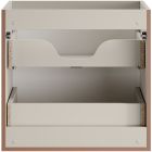 Set Kabinett Comad Bella Cashmere BELLA CASHMERE 82-60-46-2S, Waschbecken Comad Fly FLY WHITE GLOSS UM 60-46 DP ( E-8073-60 )