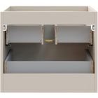 Set Kabinett Comad Dalia Cashmere DALIA CASHMERE 82-60-46-2S, Naphtha-Arbeitsplatte Comad Nordic Cremona CREMONA 89-60-46 M