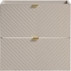 Set Kabinett Comad Viva Cashmere VIVA CASHMERE 82-60-2S, Waschbecken Comad Dance White UM-2060RB DANCE 60-DP