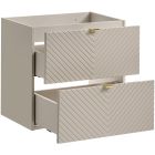 Set Kabinett Comad Viva Cashmere VIVA CASHMERE 82-60-2S, Waschbecken Comad Dance White UM-2060RB DANCE 60-DP