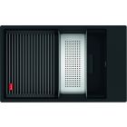 Set Granitspüle Franke Kanon 125.0721.161, Küchenarmatur Franke Lina 115.0626.053