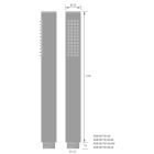 Set Badewannen- und Duscharmatur Kronenbach Smart Push 19044002SM, Kopfbrause Kronenbach Supra 2.0 153765001904SMN, 01900190KBN, 27409002SMKB, 28276000KBSM, 28628002SMKB, 27500001 KB