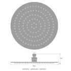 Set Badewannen- und Duscharmatur Kronenbach Smart Push 19044002SM, Kopfbrause Kronenbach Supra 2.0 153765001904SMN, 01900190KBN, 27409002SMKB, 28276000KBSM, 28628002SMKB, 27500001 KB