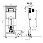 Set WC-Becken Villeroy & Boch Avento 5656R001, WC-Sitz Villeroy & Boch Avento 9M87S101, 92099600, 92249068