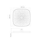 Set Kopfbrause Oltens Vann 37008300, Wandarm Oltens Krafta 39403300