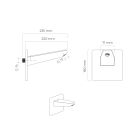 Set Kopfbrause Oltens Regna 37009300, Wandarm Oltens Krafta 39403300