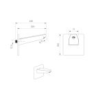 Set Kopfbrause Ksuro 01 16000030, Wandarm Ksuro 01 16002030