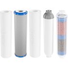 Set Umkehrosmose-Filtersystem USTM RO6 RO6WFUYOUNG, Filtereinsatz für Umkehrosmoseanlage USTM SET15