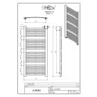 Set Elektrischer Heizkörper Luxrad Kastor Elektro KAST1215580S040ERG, Elektro-Heizstab Luxrad GLX GLX500CZ
