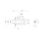 Set Duschbatterie Ksuro 02 12001030, Handbrause Ksuro One Click 16003030, 19002030, 37200300
