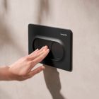 Set WC-Becken mit Absenkautomatik-Sitz Hansgrohe GladeLake S 60309450, Unterputzrahmen Hansgrohe iFrame universal 01022180, 66002670
