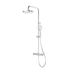 Set Duschset Oltens Vatten 36505100, Auslauf für Badewannenarmatur Oltens Numa 39106100