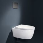 Set WC-Becken mit Absenkautomatik-Sitz Geberit iCon 503.048.00.8, Unterputzrahmen Geberit Duofix 111.003.00.2, 111.815.00.1, 156.050.00.1