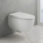Set WC-Becken mit Absenkautomatik-Sitz Geberit iCon 503.048.00.8, Unterputzrahmen Geberit Duofix 111.003.00.2, 111.815.00.1, 156.050.00.1