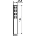 Set Badewannen- und Duscharmatur Excellent Pi AREX.1240.02AB, Schlauchanschluss mit Griff Excellent Pi AREX.1241AB, AREX.3025AB, AREX.3140AB, AREX.SH.023AB