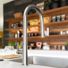 Set Küchenarmatur Franke Maris Slim Clear Water J Pull-Out 120.0730.870, Untertischfilter Franke Clear Water 133.0284.025