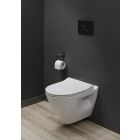 Set WC-Becken mit Absenkautomatik-Sitz Cersanit City K701-104, Verdeckter Rahmen mit Betätigungsplatte Cersanit S701-779