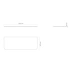 Set Kabinett Oltens Hamnes 60025000, Naphtha-Arbeitsplatte Oltens Hamnes 63015000