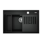 Set Tegranit-Spüle Teka Nova XXL 115230057, Küchenarmatur Teka ARK 23938120N