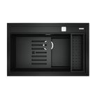 Set Tegranit-Spüle Teka Nova XXL 115230057, Küchenarmatur Teka ARK 23938120N