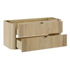 Set Kabinett Comad Ovalia Cremona OVALIA CREMONA 82-120-46-2S, Waschbecken Comad Pure PURE WHITE GLOSS UM 120-46, OVALIA CREMONA 80-40-1D