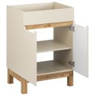 Set Kabinett Comad Bali Cashmere BALI CASHMERE 82-60-46-2D, Waschbecken Comad Lava UM-CFPLAVA60DDP