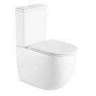 Set Kompakte Toilettenschüssel Oltens Hamnes 44501000, Toilletensitz Oltens Hamnes 45111000