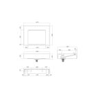 Set Waschbecken Oltens Stila 40000900, Badschrank Oltens Lun 60027900