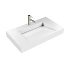 Set Waschbecken Oltens Stila 40001900, Badschrank Oltens Lun Rilla 60028300