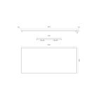 Set Unterschrank Oltens Lun 60034300, Naphtha-Arbeitsplatte Oltens Lun 63026060